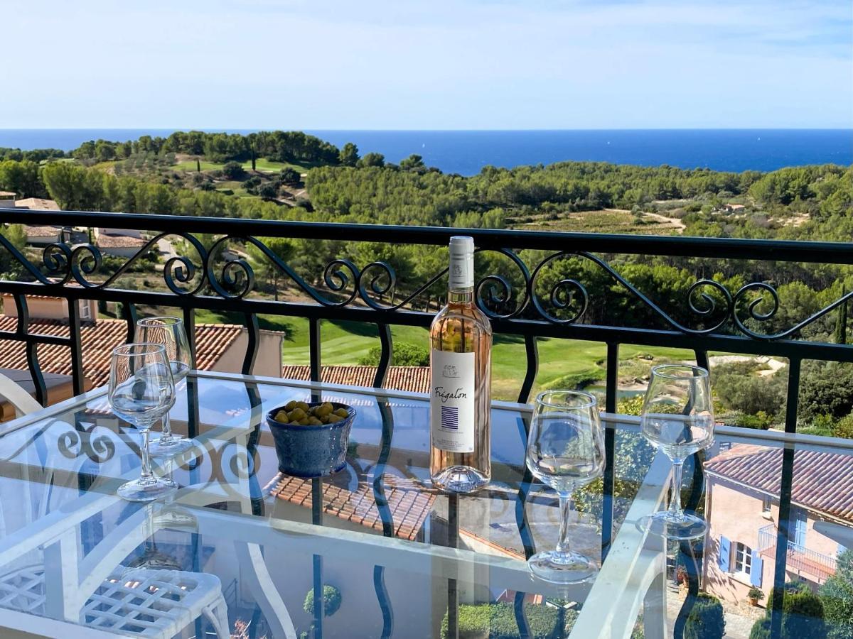 T3 Vue Mer Exceptionnelle Au Domaine Fregate Bandol 滨海圣西尔 外观 照片